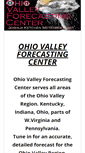 Mobile Screenshot of ohiovalleyforecastingcenter.com